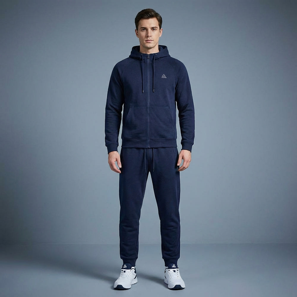 PEAK KNITTED TRACKSUIT NAVY - FW94067-Y443