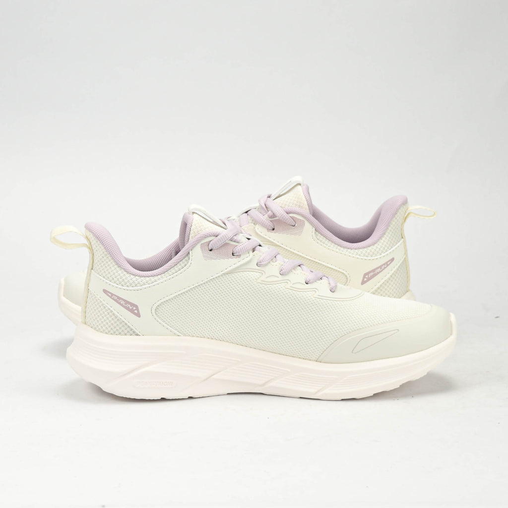 PEAK TRAINING RUNNING SHOES-WHITE/PURPLE - EXT54428H-Z524