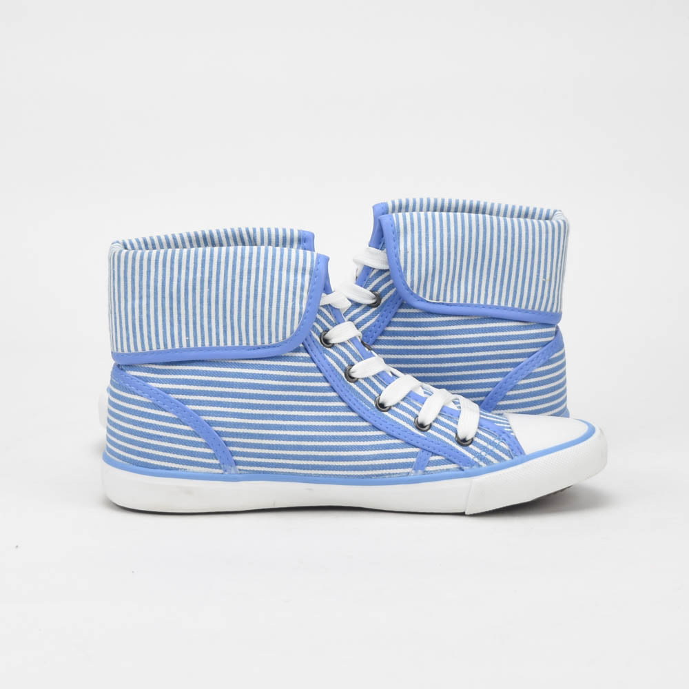 ANDRÉ BASKETS MONTANTES FEMME GIROFLE BLUE - 52149481207