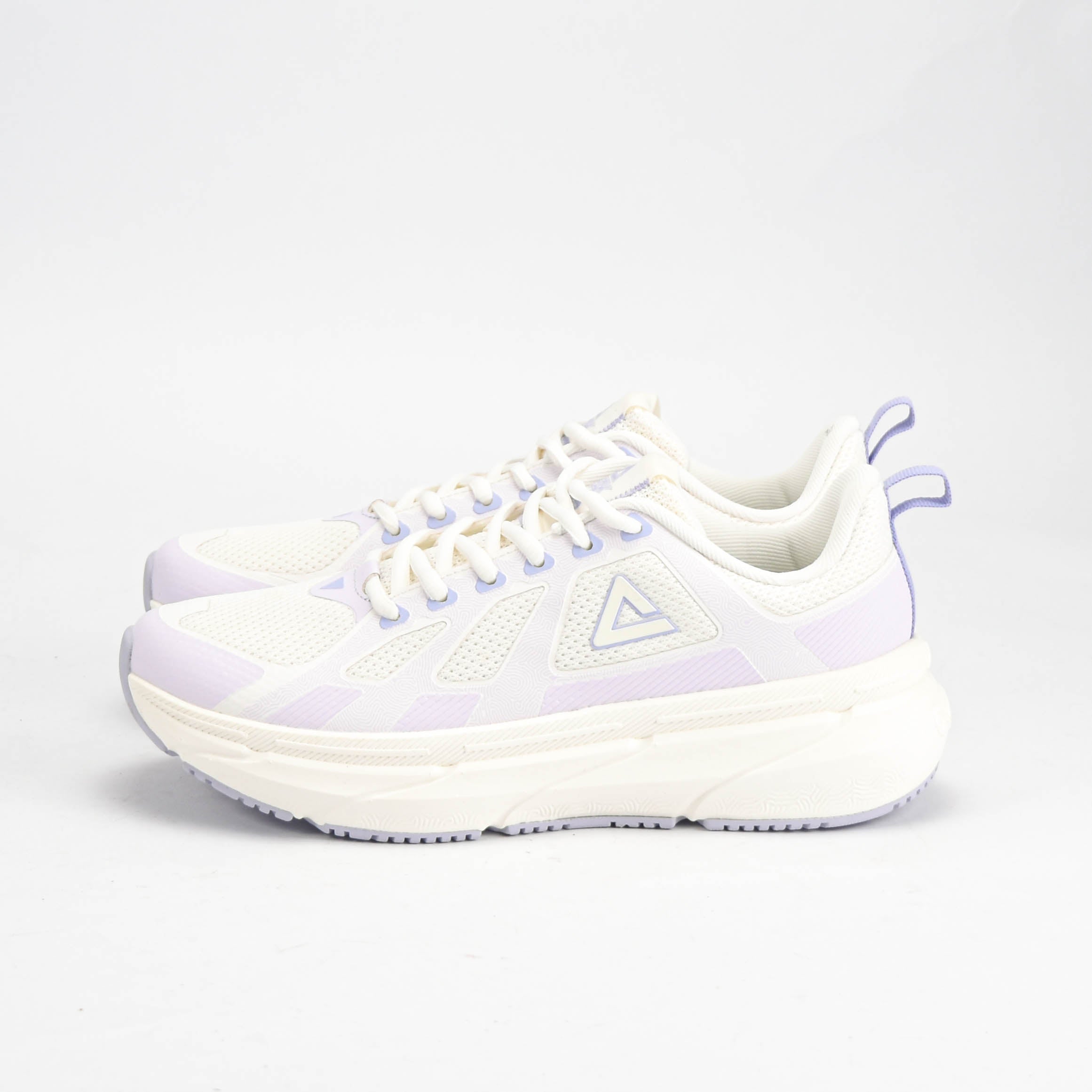 Peak Taichi Walking Shoes White/Purple - EXT51708J-Z524