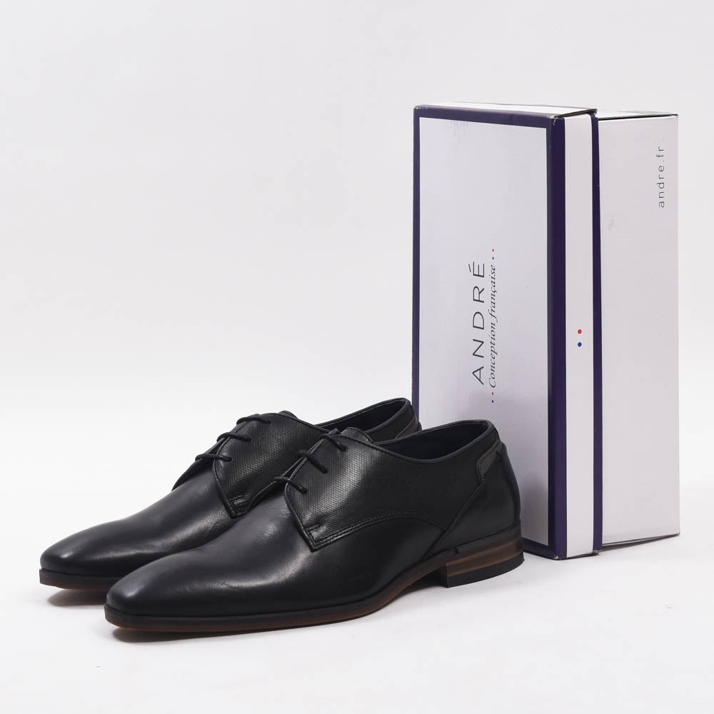 ANDRÉ CHAUSSURE CLASSIQUE HOMME CASCADE CUIR NOIR - 51132100453