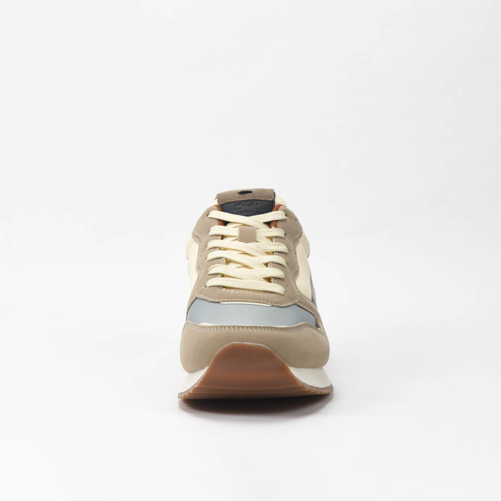 La Martina Low Sneakers Blue Leather