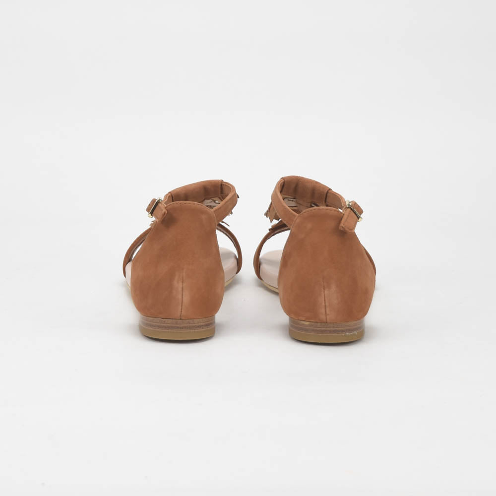 ANDRÉ SANDALES FEMME BRIANA DAIM MARRON - 52321630637