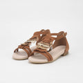 ANDRÉ SANDALES FEMME BRIANA DAIM MARRON - 52321630637