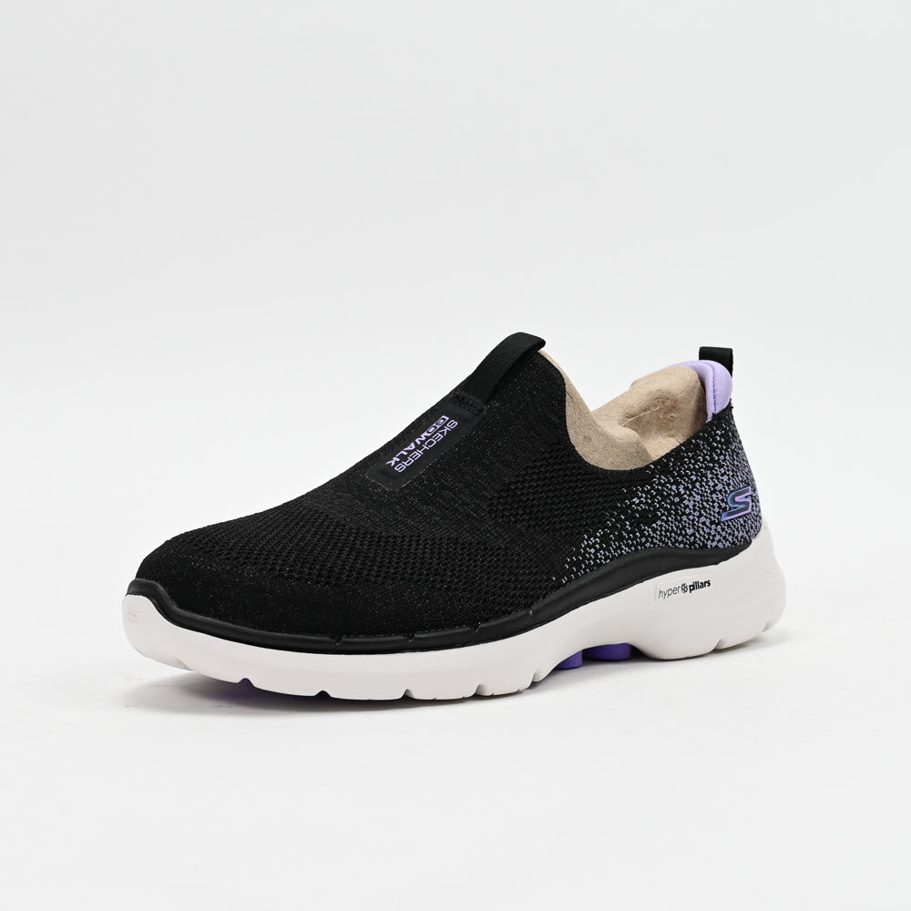 Skechers GO WALK 6 – Glimmering Walking Shoes - 124502-BKLV