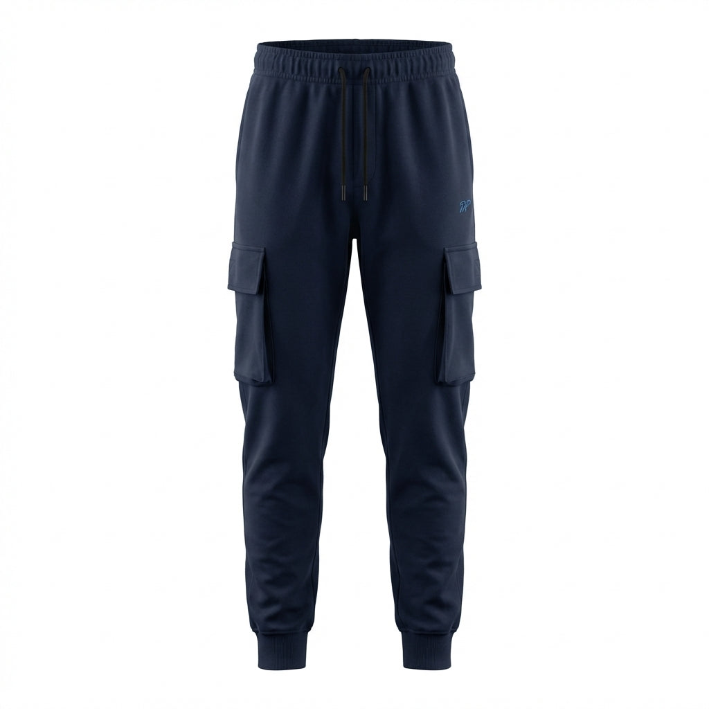 DEPART JOGGING CARGO SLIM HOMME NAVY - G23-003077-NAVY