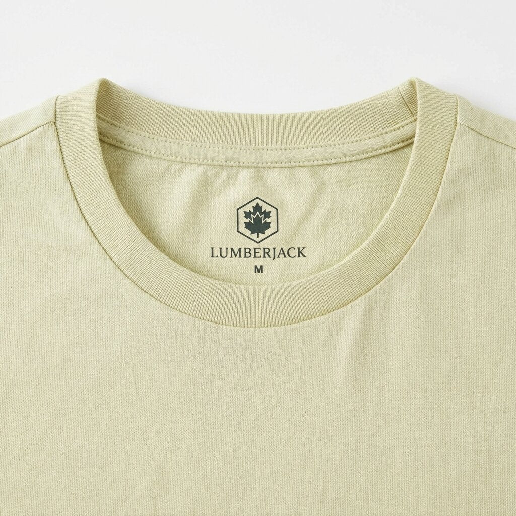 LUMBERJACK MEN TEE BIG CAMOUFLAGE LOGO GREEN - LBJ28010-LGN