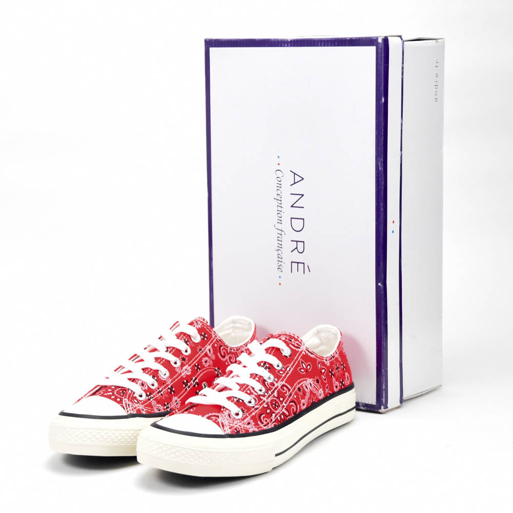 ANDRÉ ESPADRILLE HOMME VOILURE ROUGE - 51355780618
