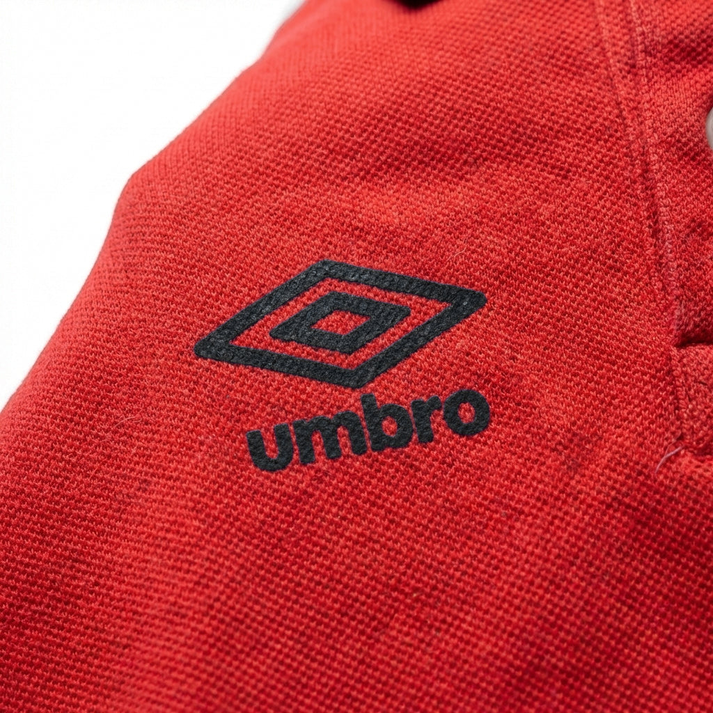 UMBRO POLOS ORIGINAL HOMME ROUGE COTON - UAA241M011-005