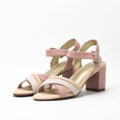 Safety Jogger Sandales Femme a talons - 612453-PNK-NAT