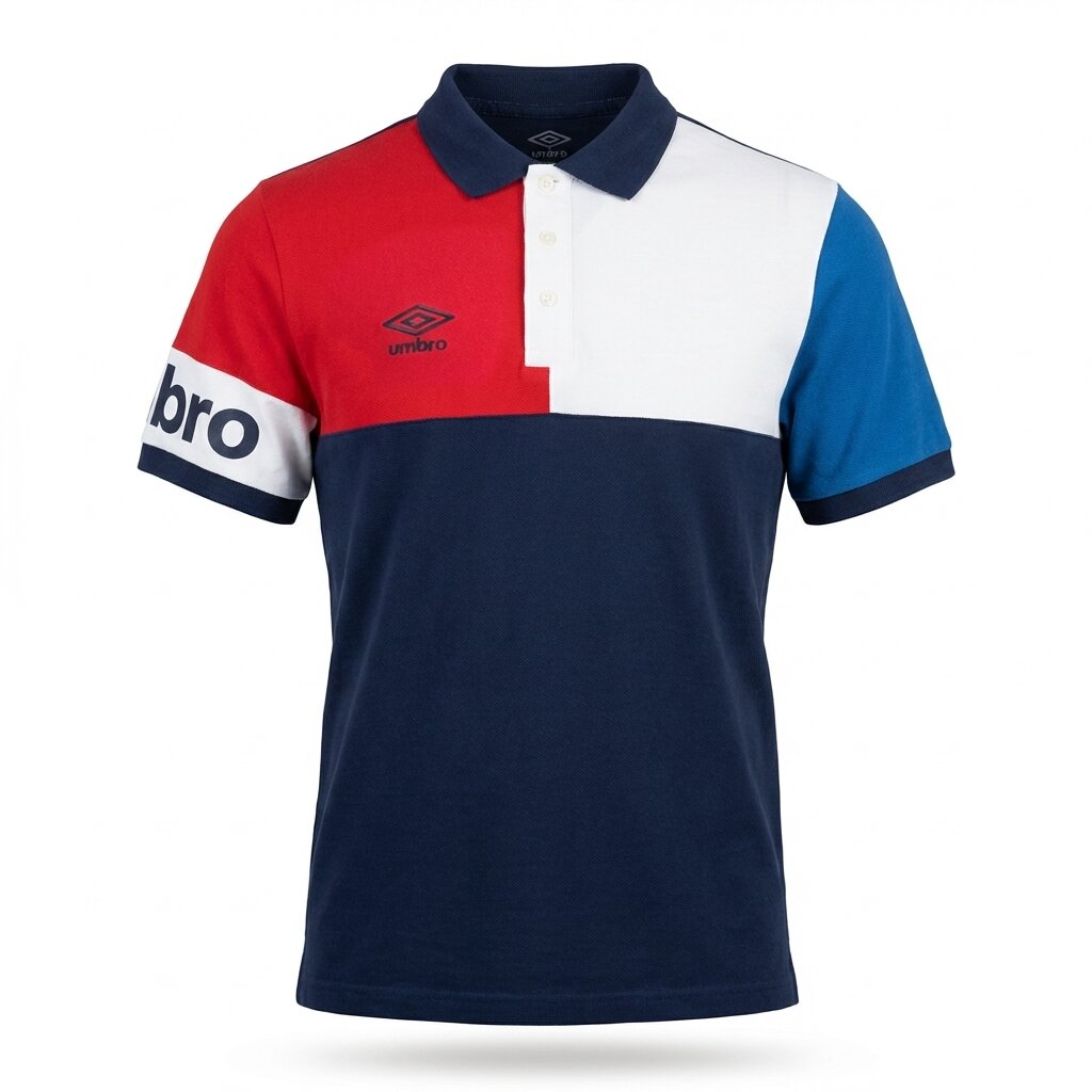 UMBRO POLOS ORIGINAL HOMME BLEU COTON - UAA241M012-002
