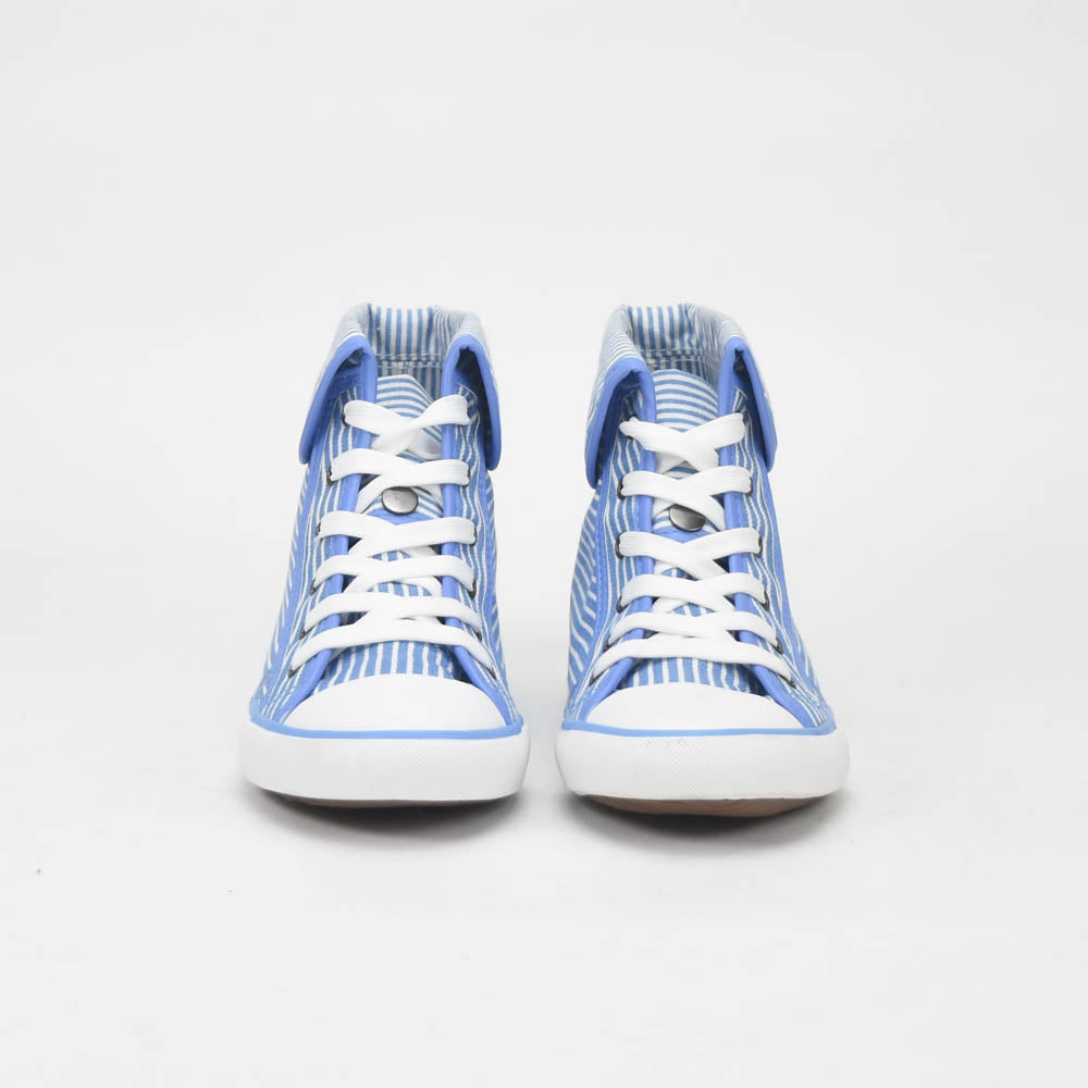 ANDRÉ BASKETS MONTANTES FEMME GIROFLE BLUE - 52149481207