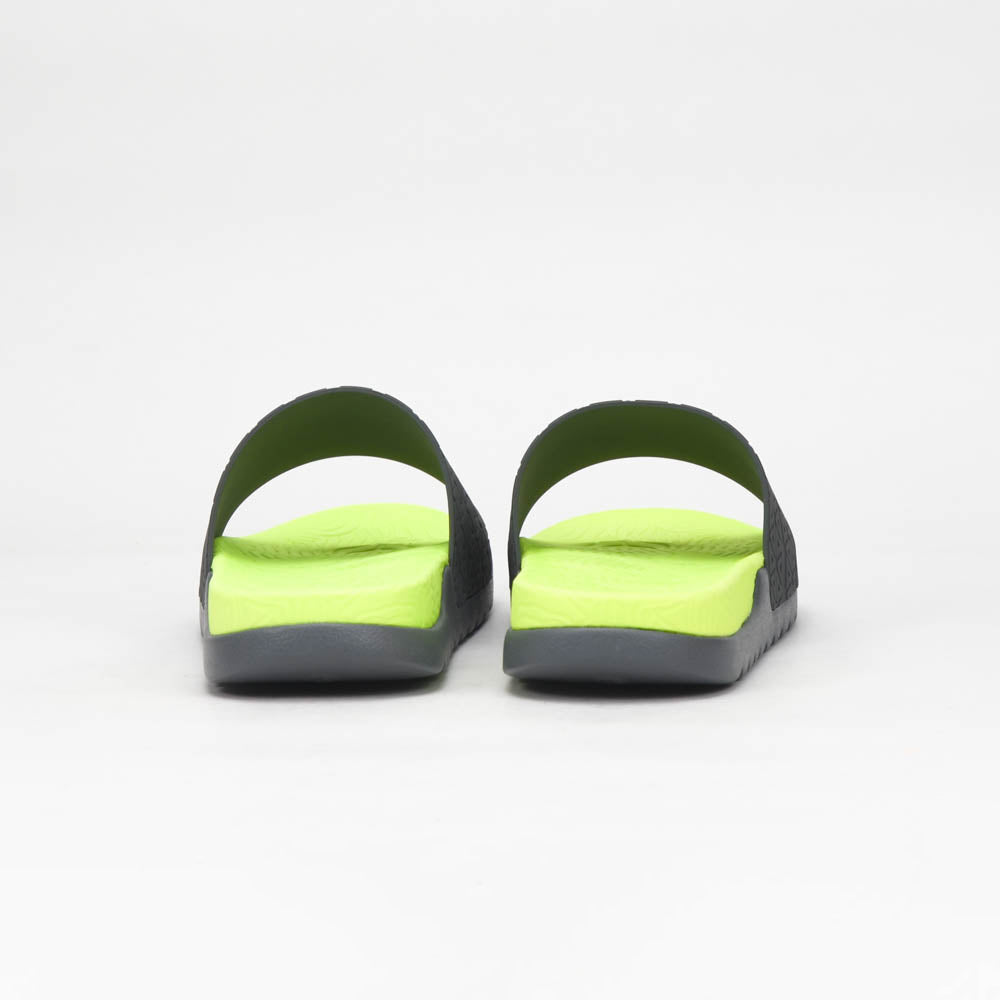 PEAK SLIPPERS DK.GREY YELLOW - E02767L