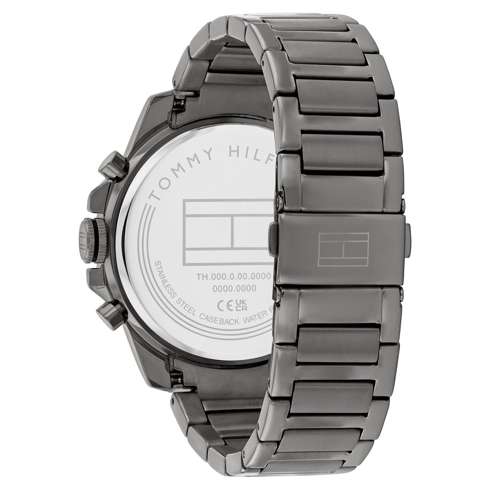 Montre Tommy Hilfiger Grey Steel Navy Dial Multi-function - 1710639