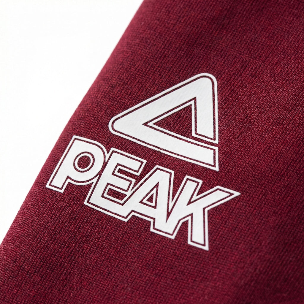 Peak Knitted Tracksuit Burgundy - FW94053-0090