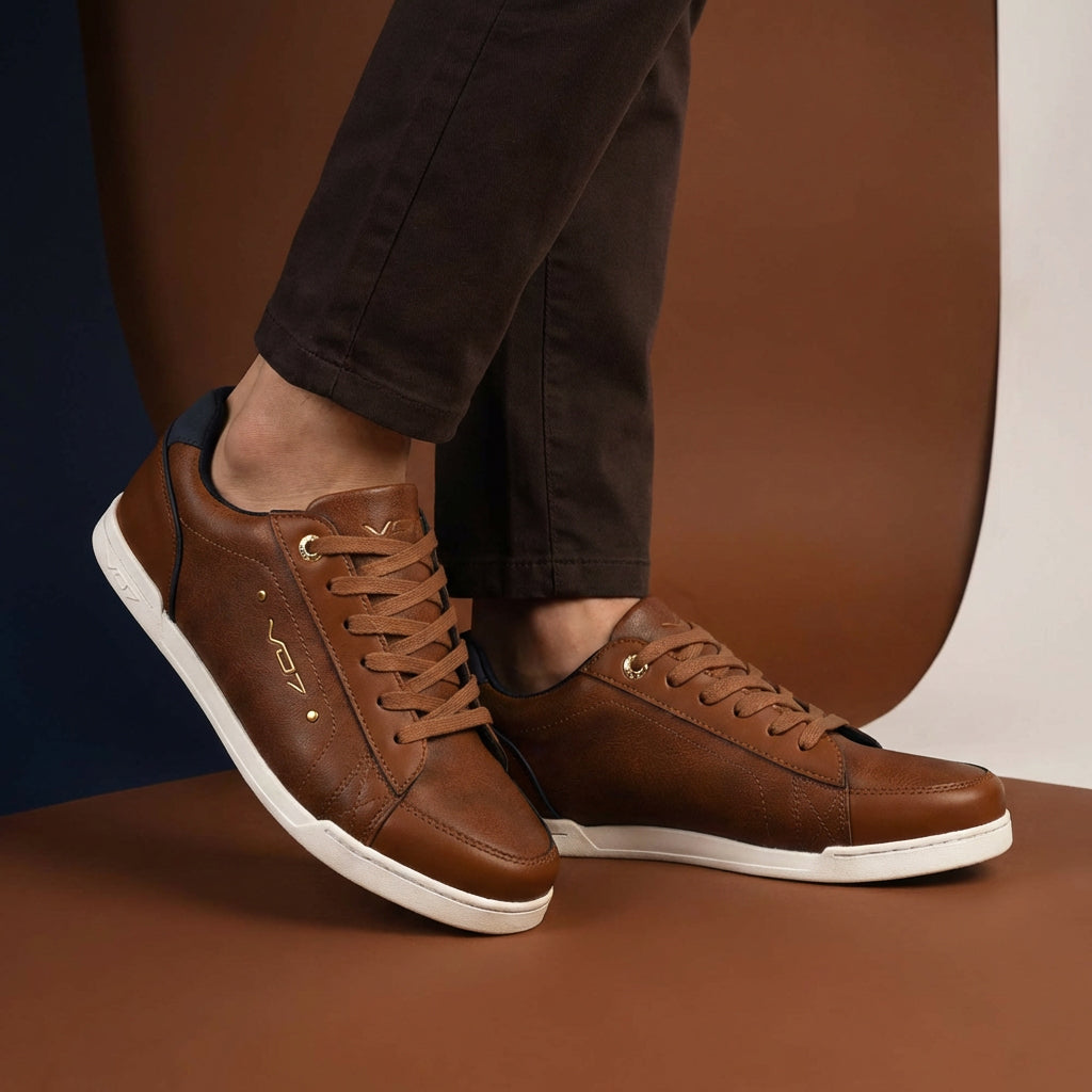 VO7 CHAUSSURE CASUAL HORNET HOMME MARRON - CH-HO-CAM