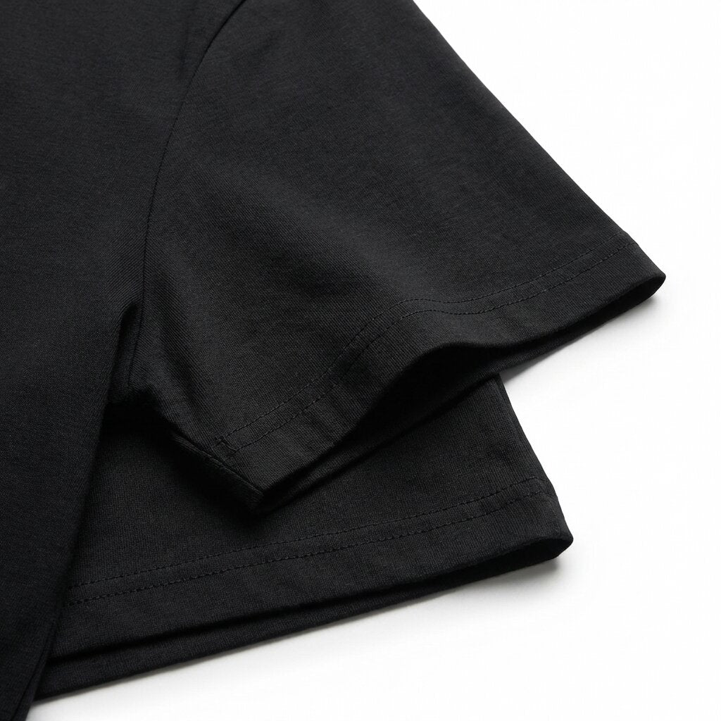 LUMBERJACK MEN TEE ITALY BIG LOGO BLACK - LBJ27001-DGY