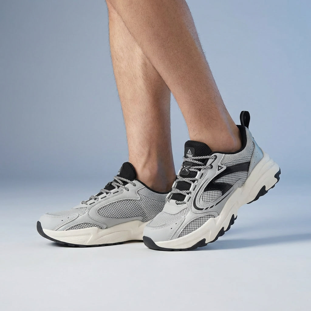 Peak Sports Shoes Grey - EXT52477E-D037