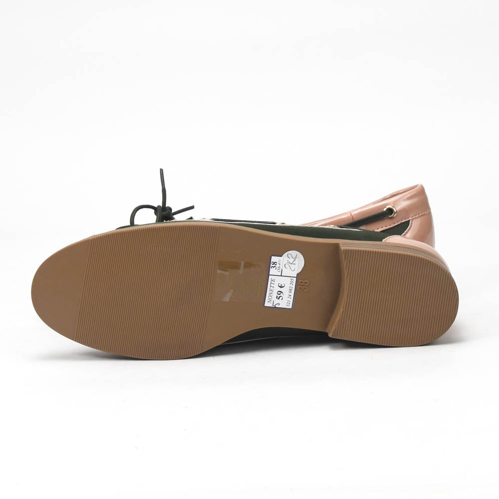 ANDRÉ MOCASSINS FEMME NONETTE VERT MILITAIRE - 52124982205