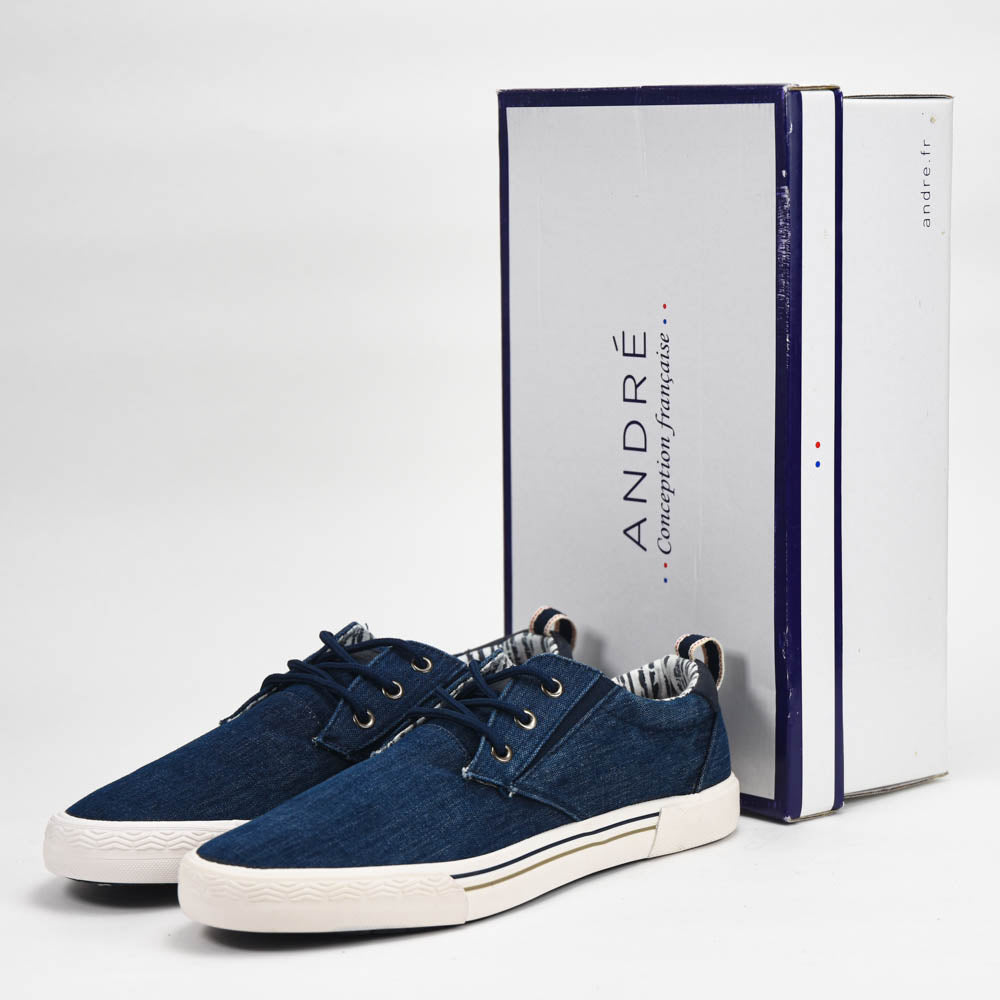ANDRÉ ESPADRILLE HOMME WINDY BLEU - 51355480617