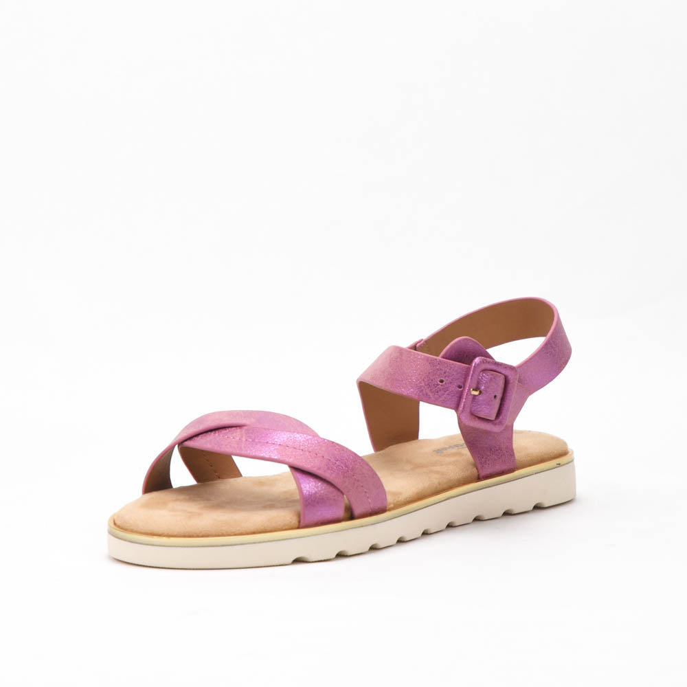 Safety Jogger Cross-Strap Buckle Sandals - 610141-FUC