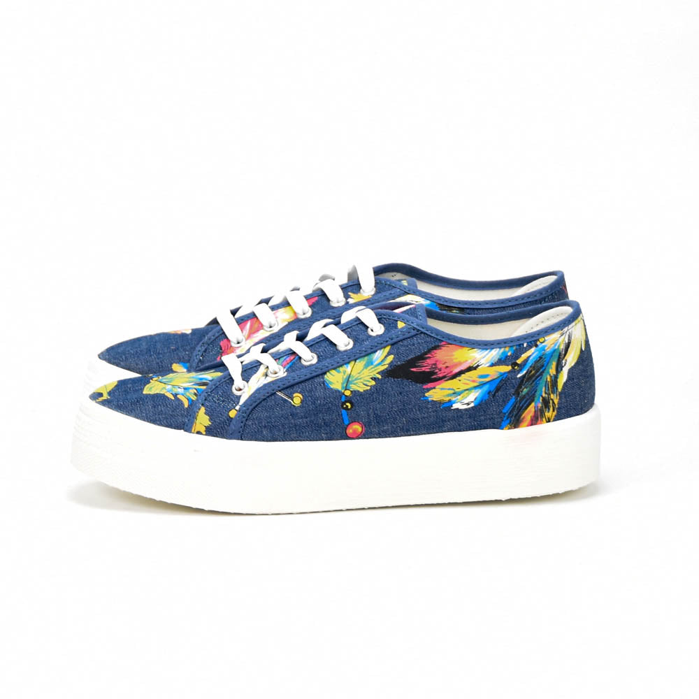ANDRÉ ESPADRILLES KITE JEAN FEMME BLEU - 52149483214