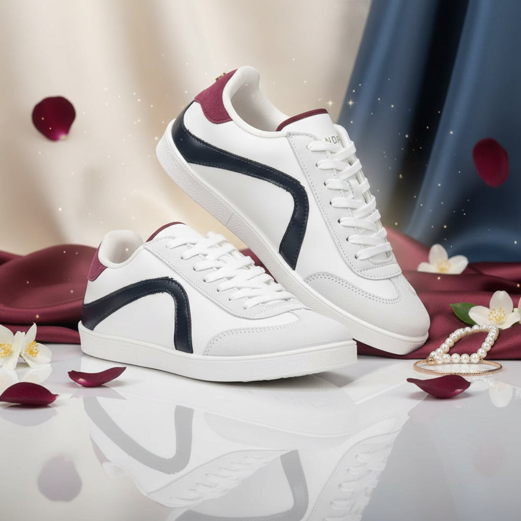 ANDRÉ BASKETS FEMME CALLISTA BLANC - 52149372700