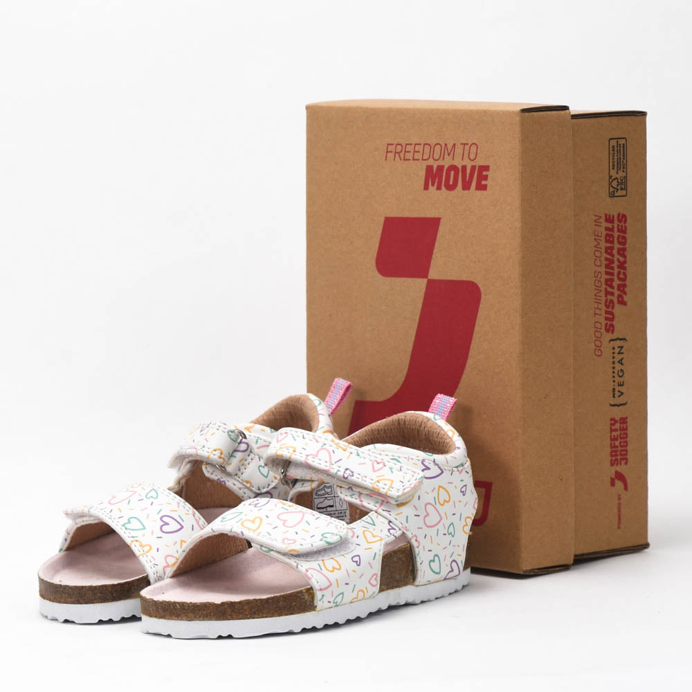 Safety Jogger Sandale Enfant - 608491-WHT-PNK
