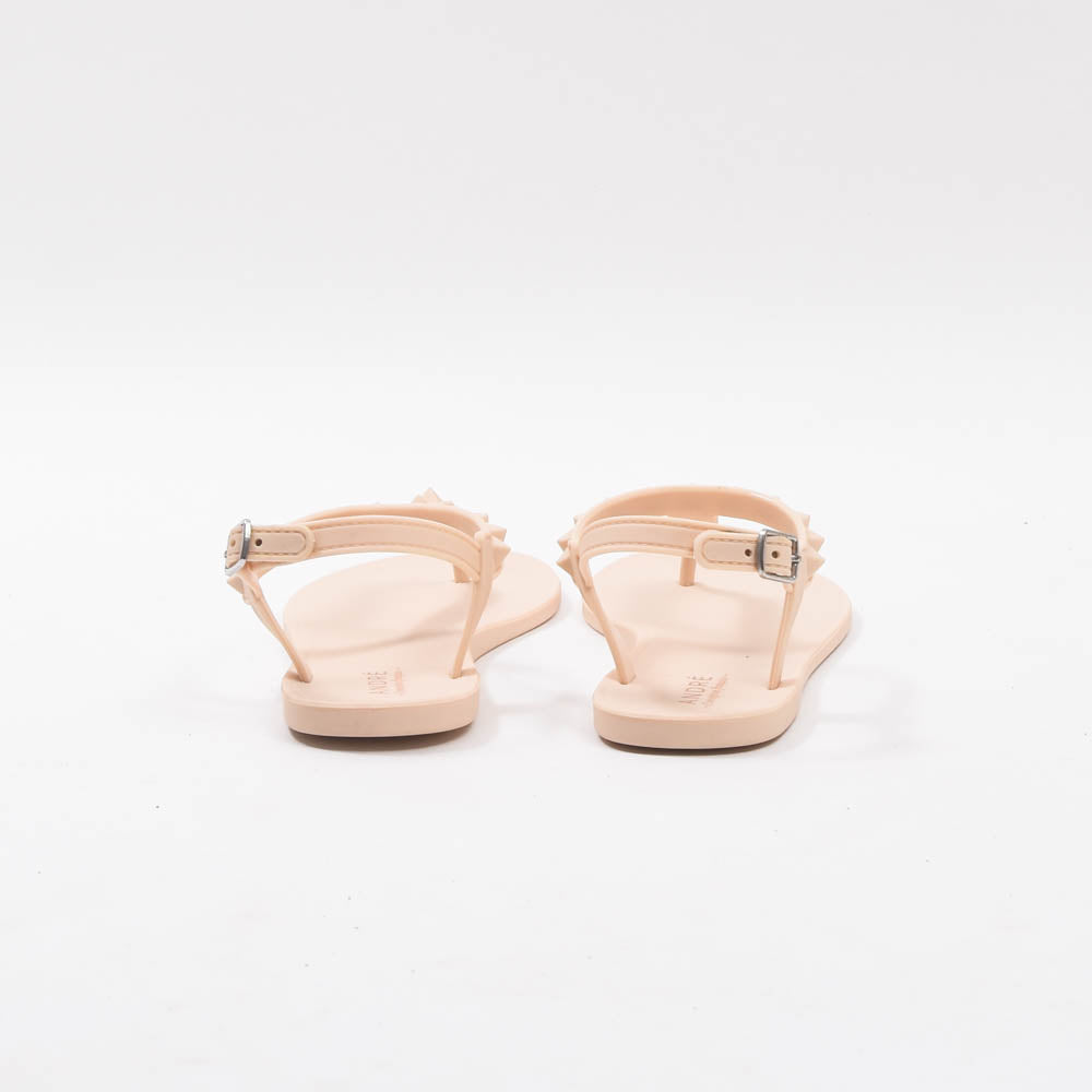 ANDRÉ SANDALES FEMME HADEWIG CAOUTCHOUC BEIGE - 52321670604