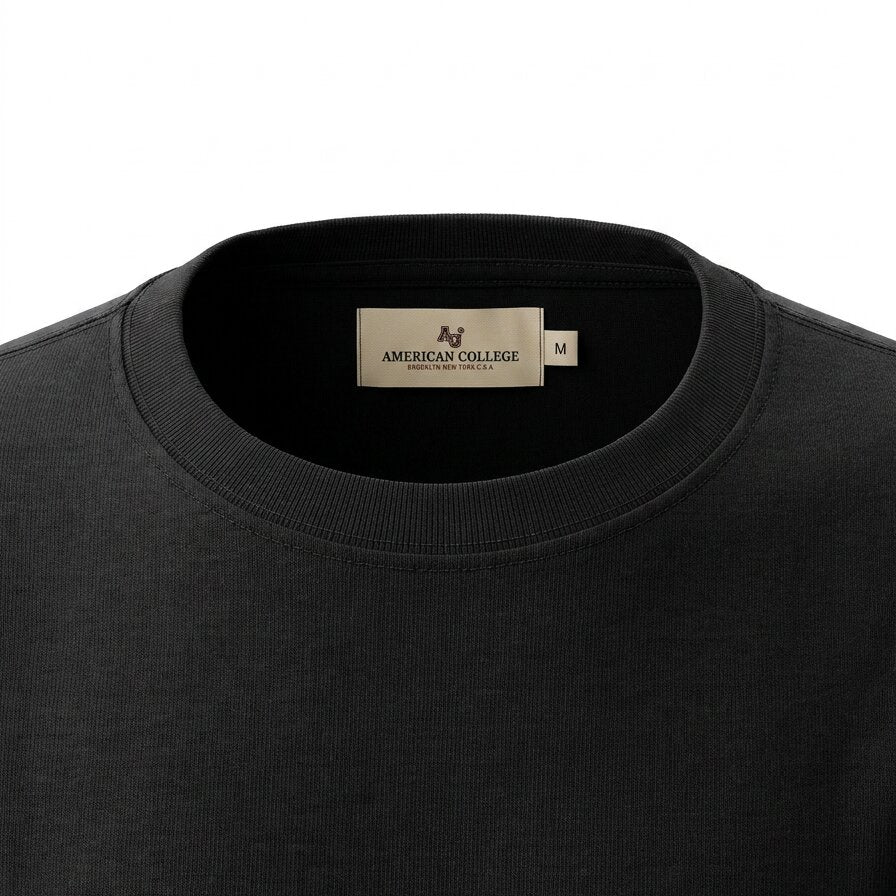American College t-shirt pour Homme - TS260103-BLAK/BORD