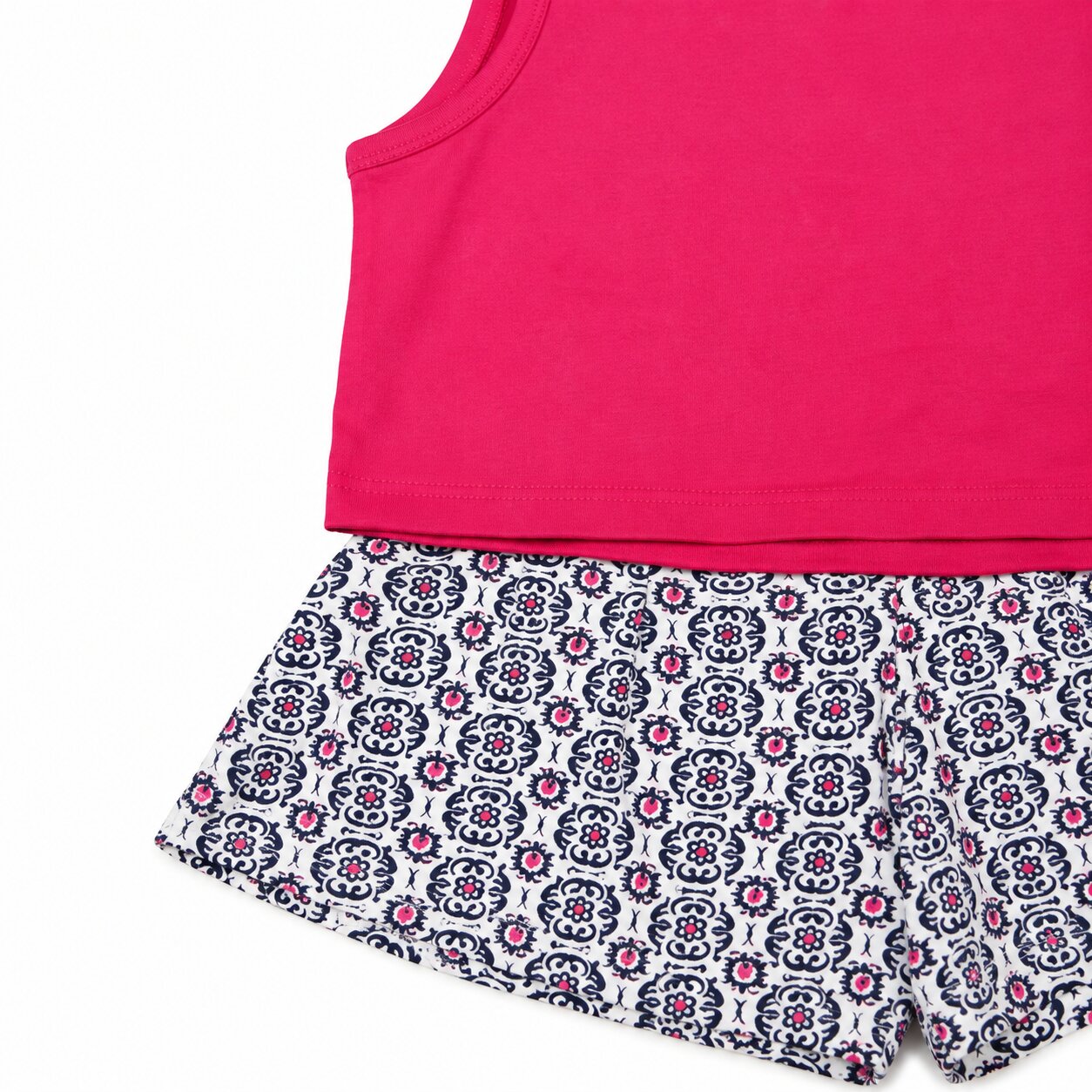 Pyjama d'Été Femme Rose - P-BOULEVARD-ROSE01