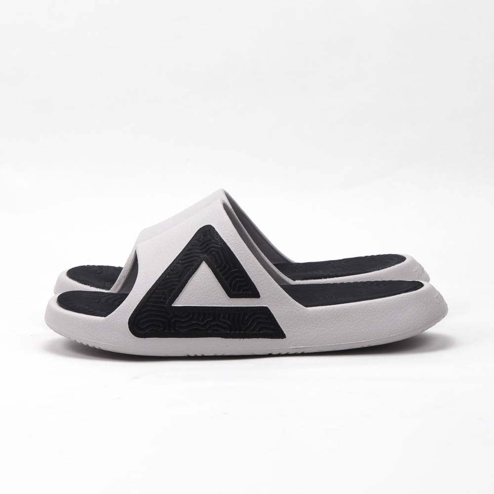 PEAK MEN TAICHI SLIPPERS LT GREY BLACK - ET59095L-Y210