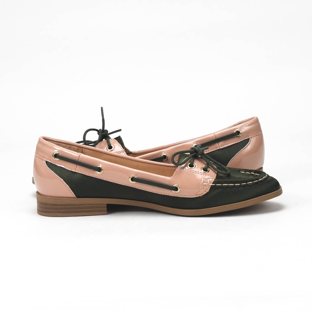 ANDRÉ MOCASSINS FEMME NONETTE VERT MILITAIRE - 52124982205