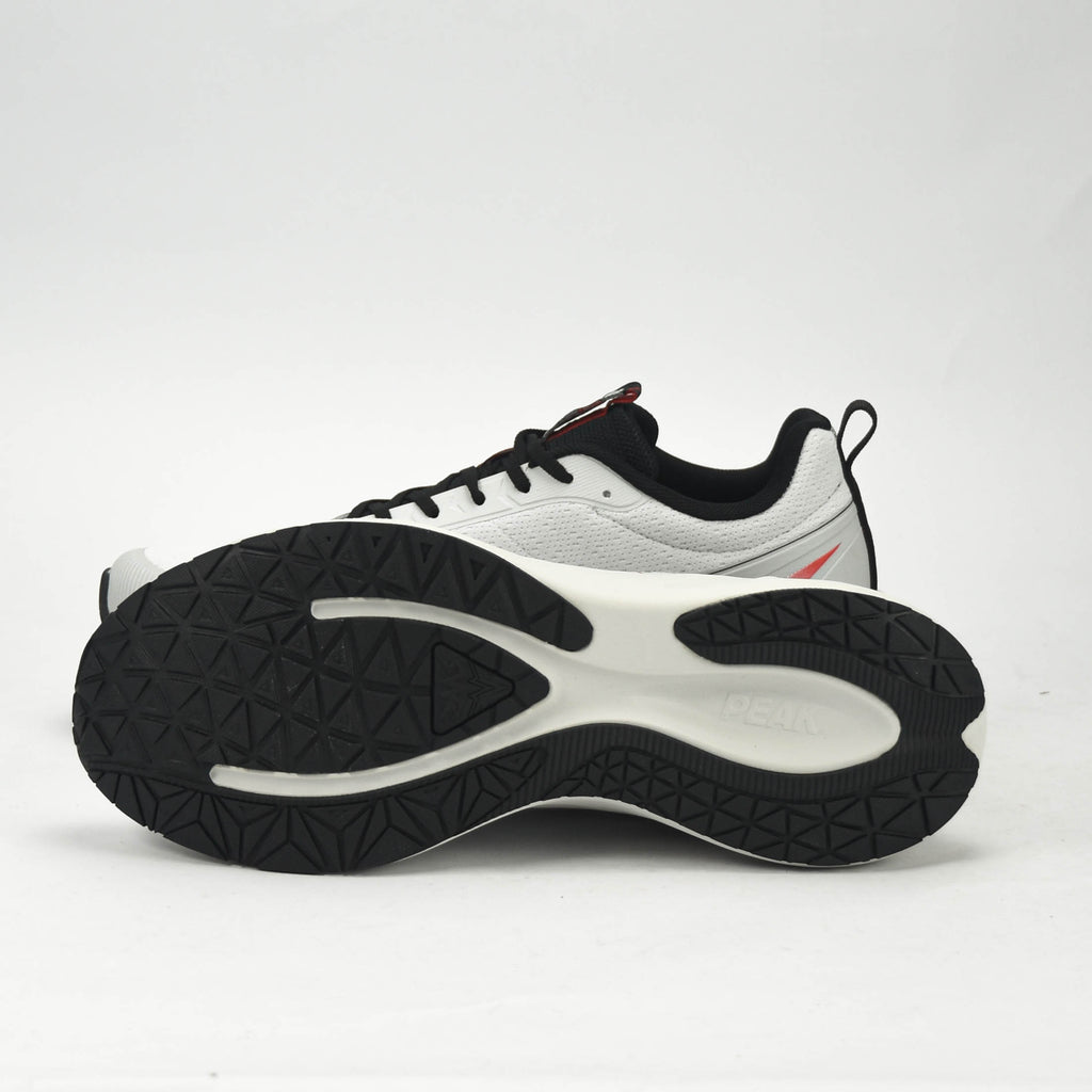 Peak Taichi Cushion Running Shoes Lt.Grey/Black - EXT54387H-2220