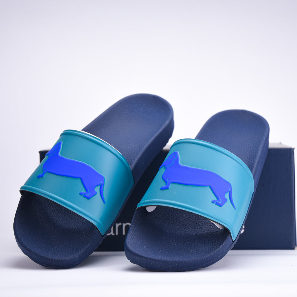 HARMONT AND BLAINE CIABATTA UOMO EVA - LOGO VERDE MARE - BLU - EFM231-131-6540