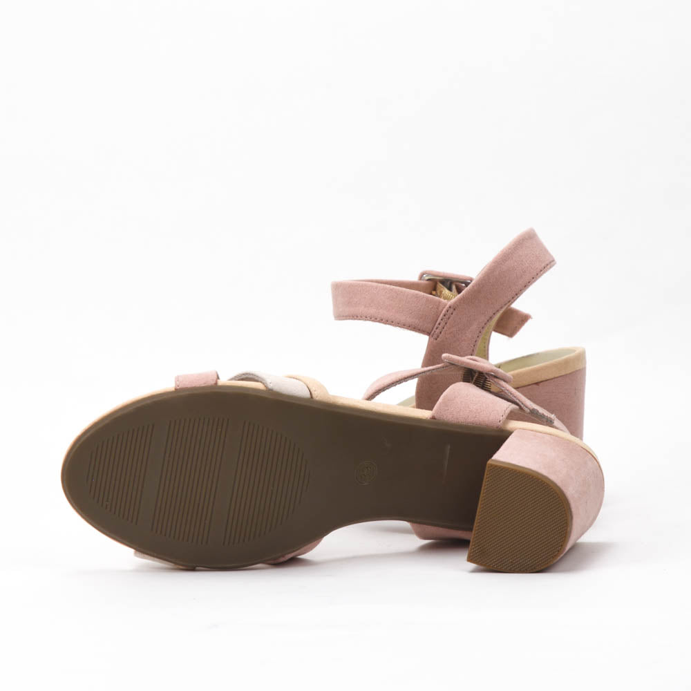 Safety Jogger Sandales Femme a talons - 612453-PNK-NAT