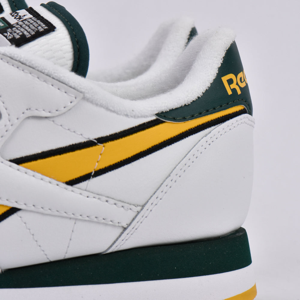 REEBOK CLASSIC LEATHER WHITE/GOLD/GREEN - 100201079