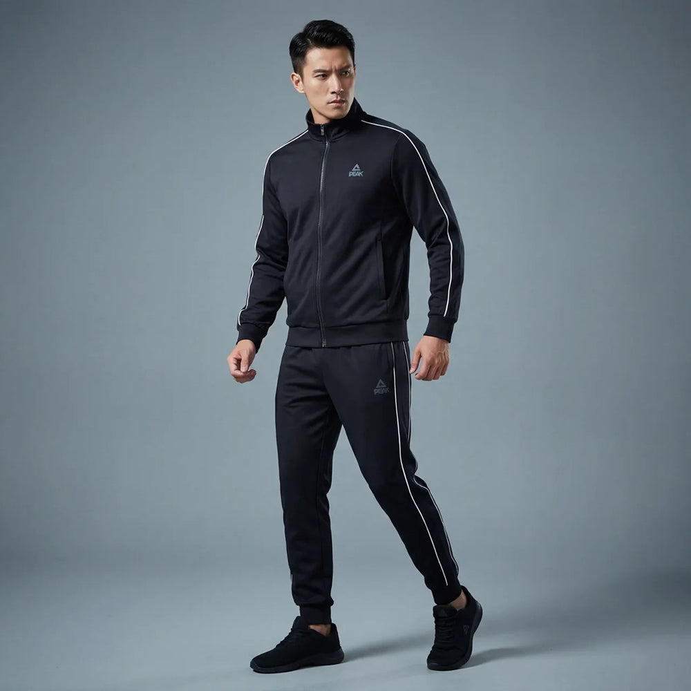 Peak Knitted Tracksuit Black - FW95147-0020