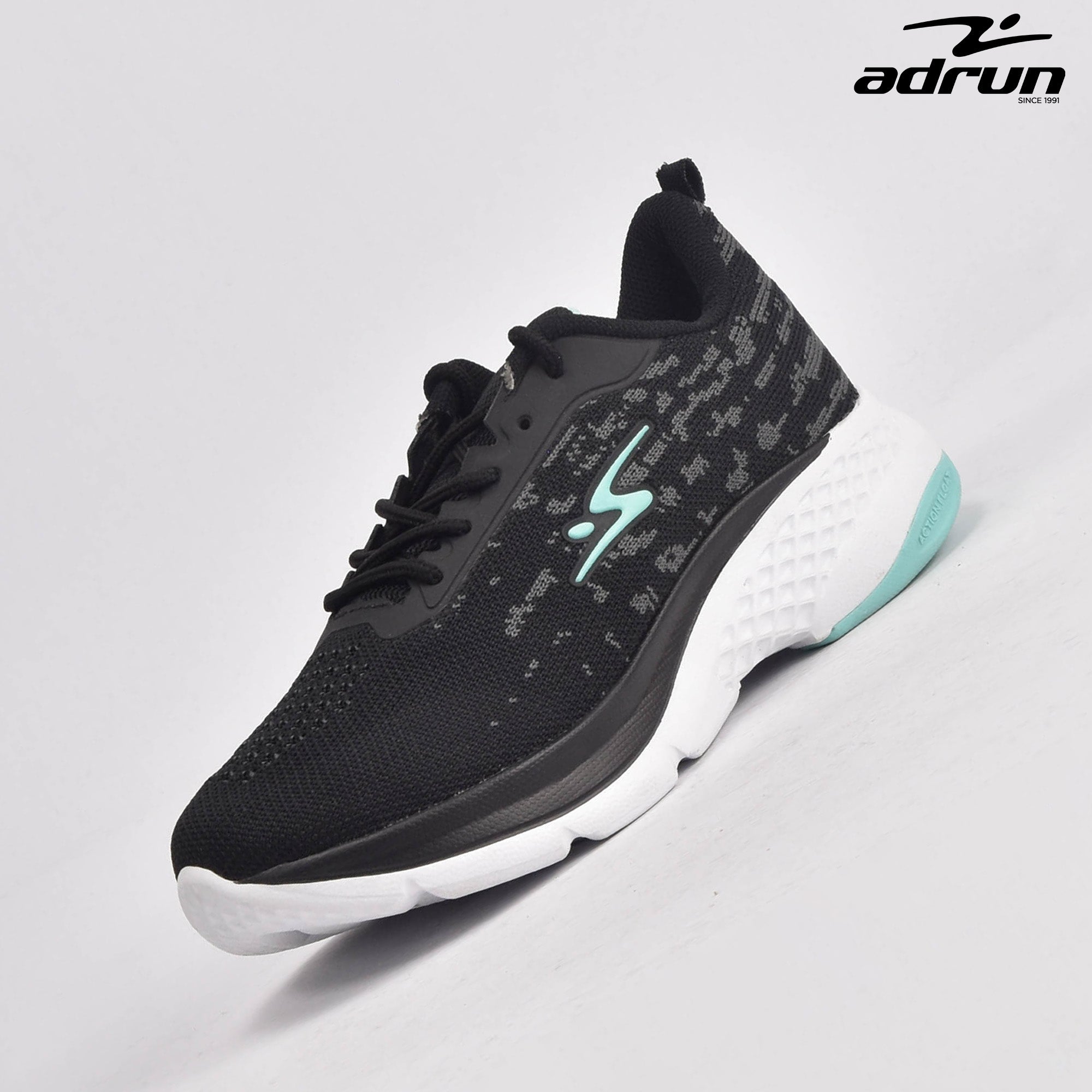 ACTION FLOAT PRETO/GRAFITE/VERDE ACQUA - 9901F-133