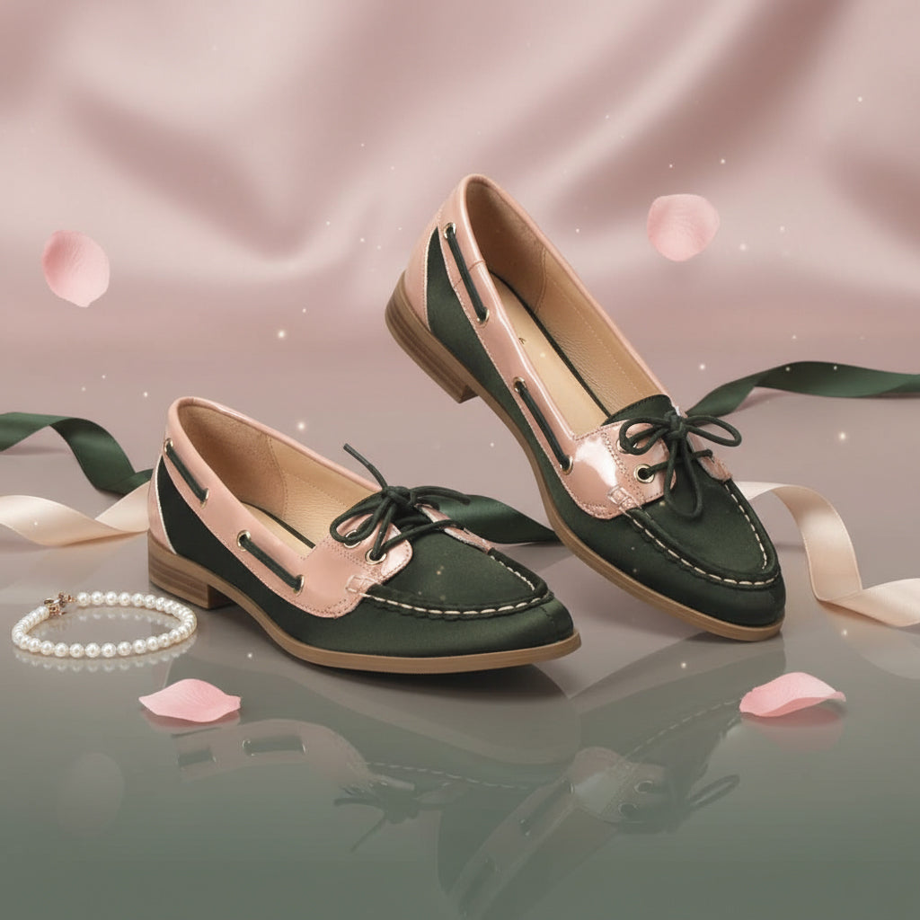 ANDRÉ MOCASSINS FEMME NONETTE VERT MILITAIRE - 52124982205
