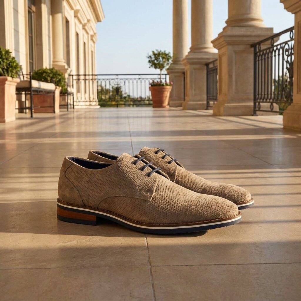 ANDRÉ CHAUSSURE CLASSIQUE HOMME GRILLE BEIGE - 51132630631