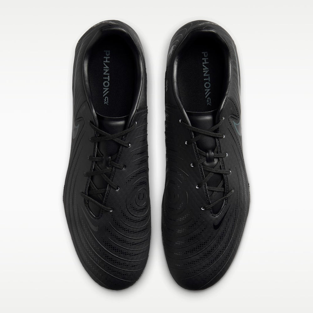Nike Phantom GX 2 Academy Firm Ground Cleats  Black/Deep Jungle - FD6723-002
