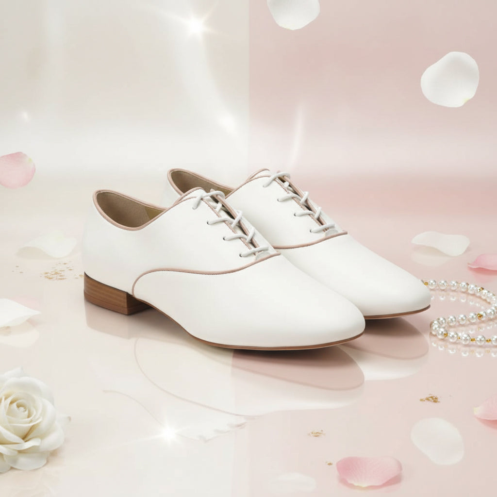 ANDRÉ DERBY FEMME VIOLETTE BLANC - 52125370614
