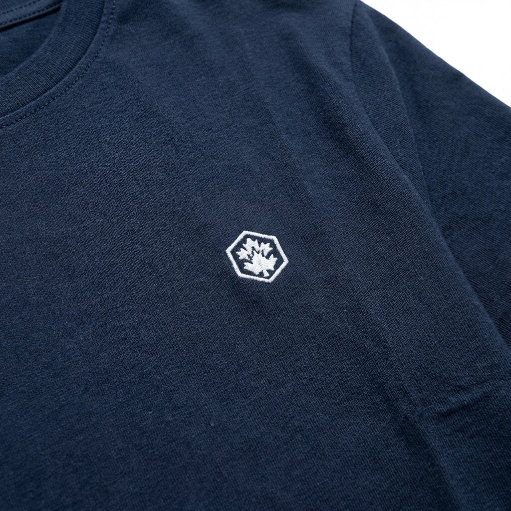 LUMBERJACK MEN TEE MINI LOGO NAVY - LBJ24005-NVY
