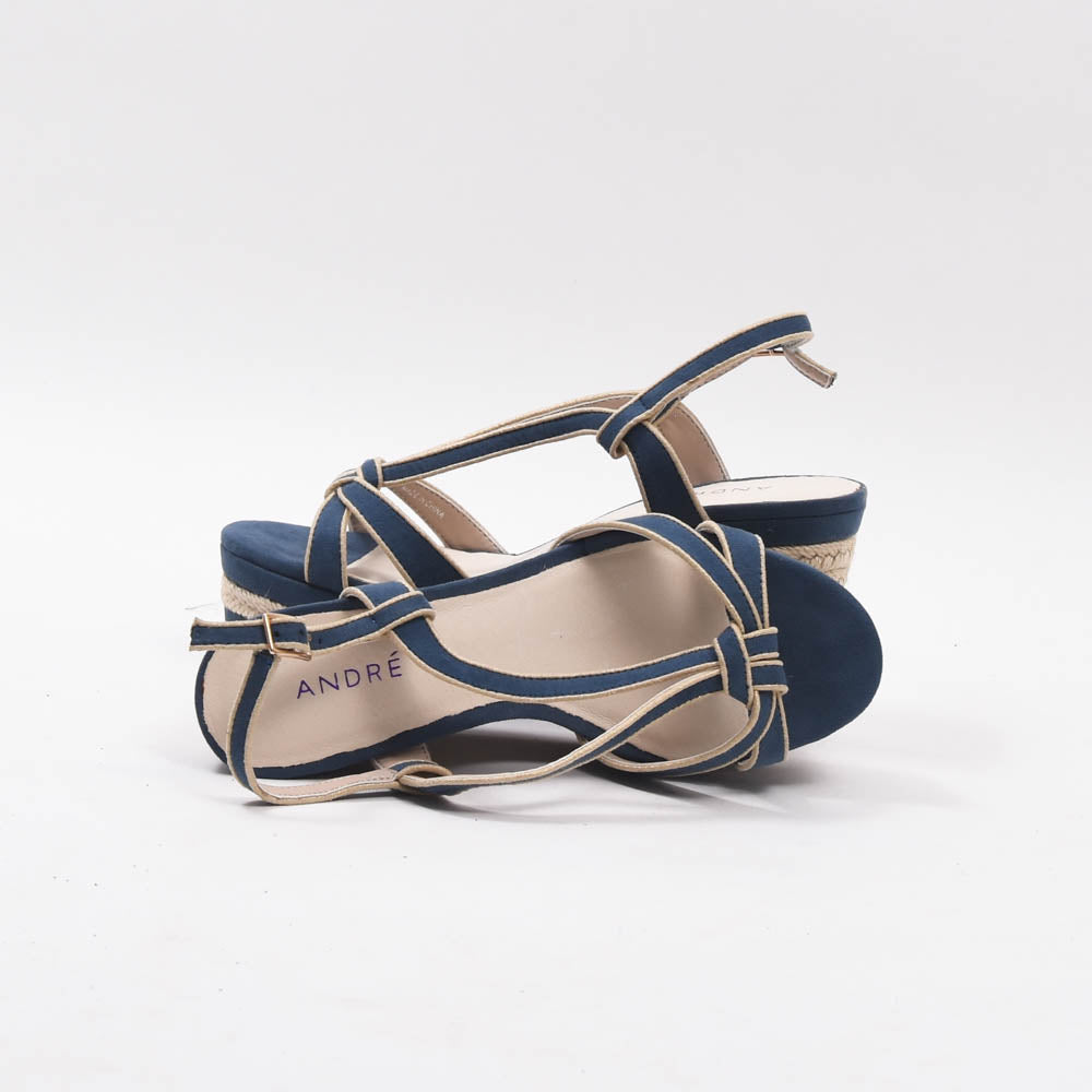 ANDRÉ SANDALES FEMME TEMPO BLEU - 52357487200