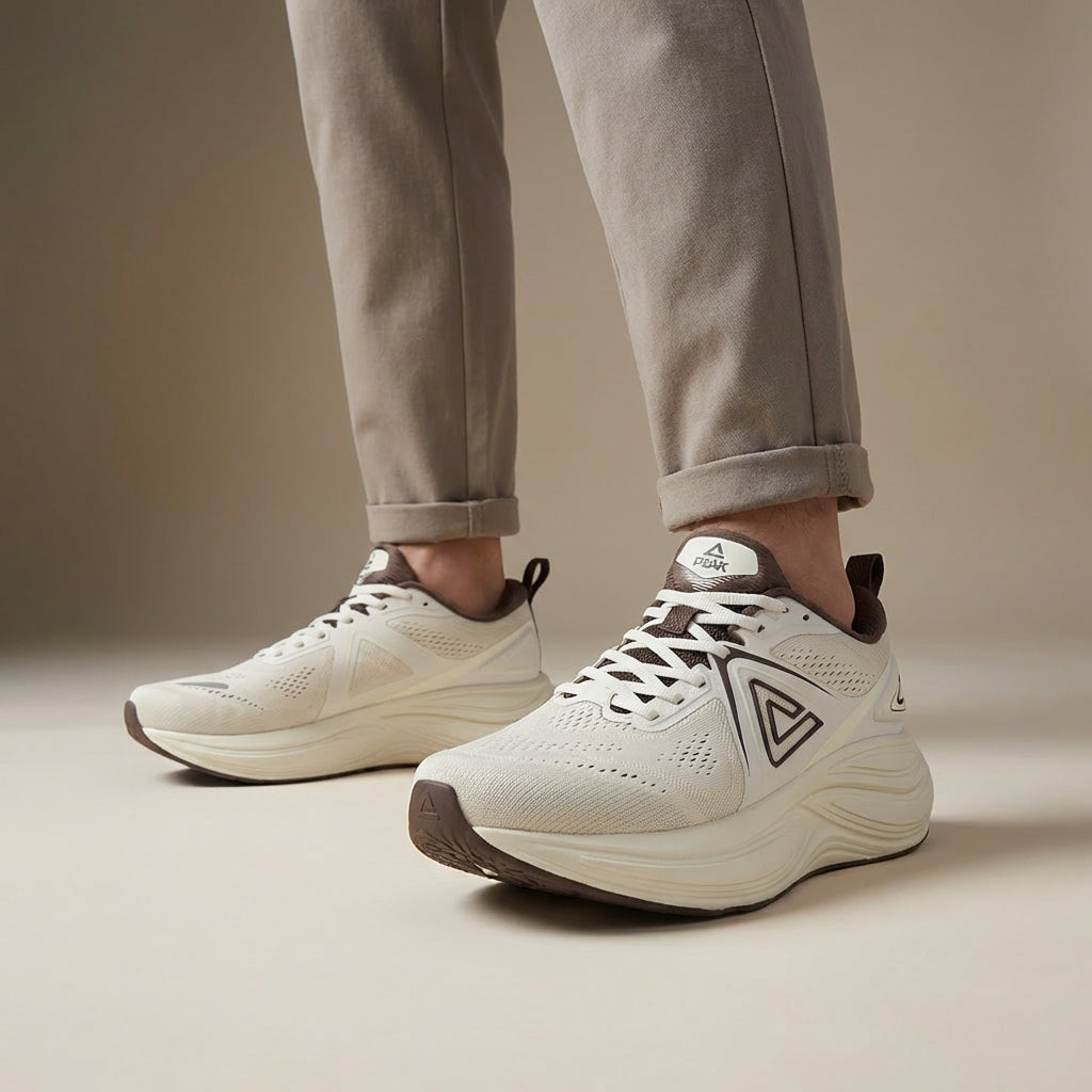 Peak Turbo 2.0 Canvas White/Brown - ET59037H-Z491