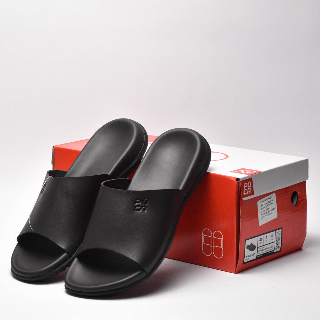 PUCA MEN SPORT SLIPPERS CRATER BROWN - 10934