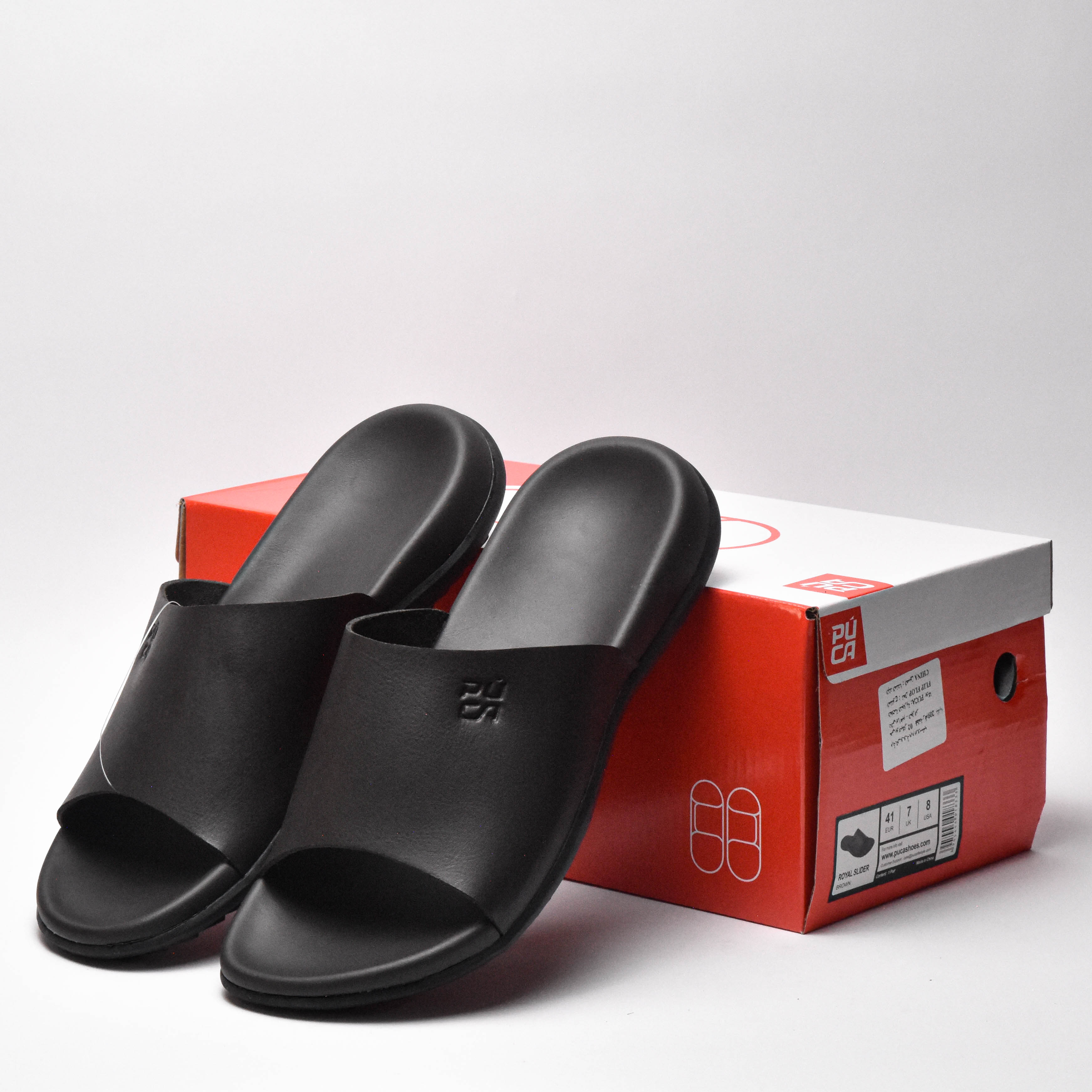 PUCA MEN SPORT SLIPPERS CRATER BROWN - 10934