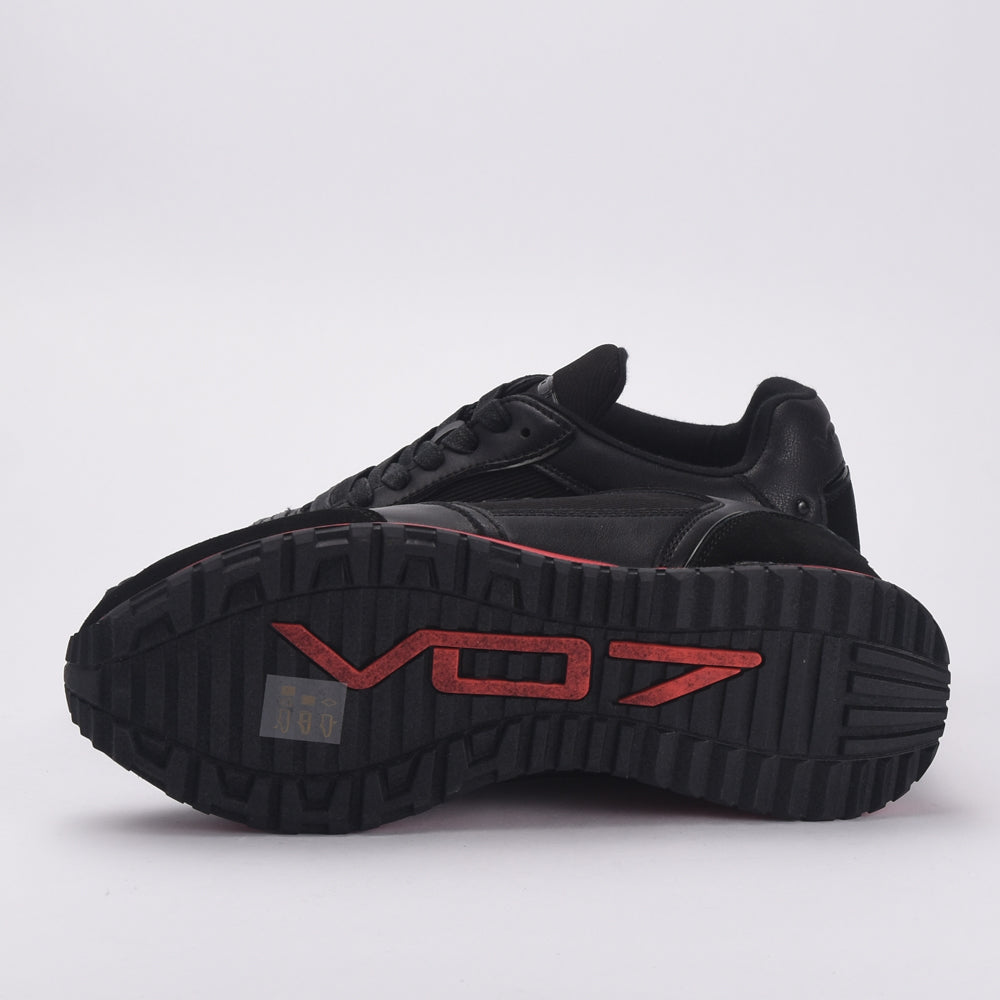 VO7 CHAUSSURE CASUAL MILAN ACM HOMME NOIR - CH-MIL-ACM-DARK