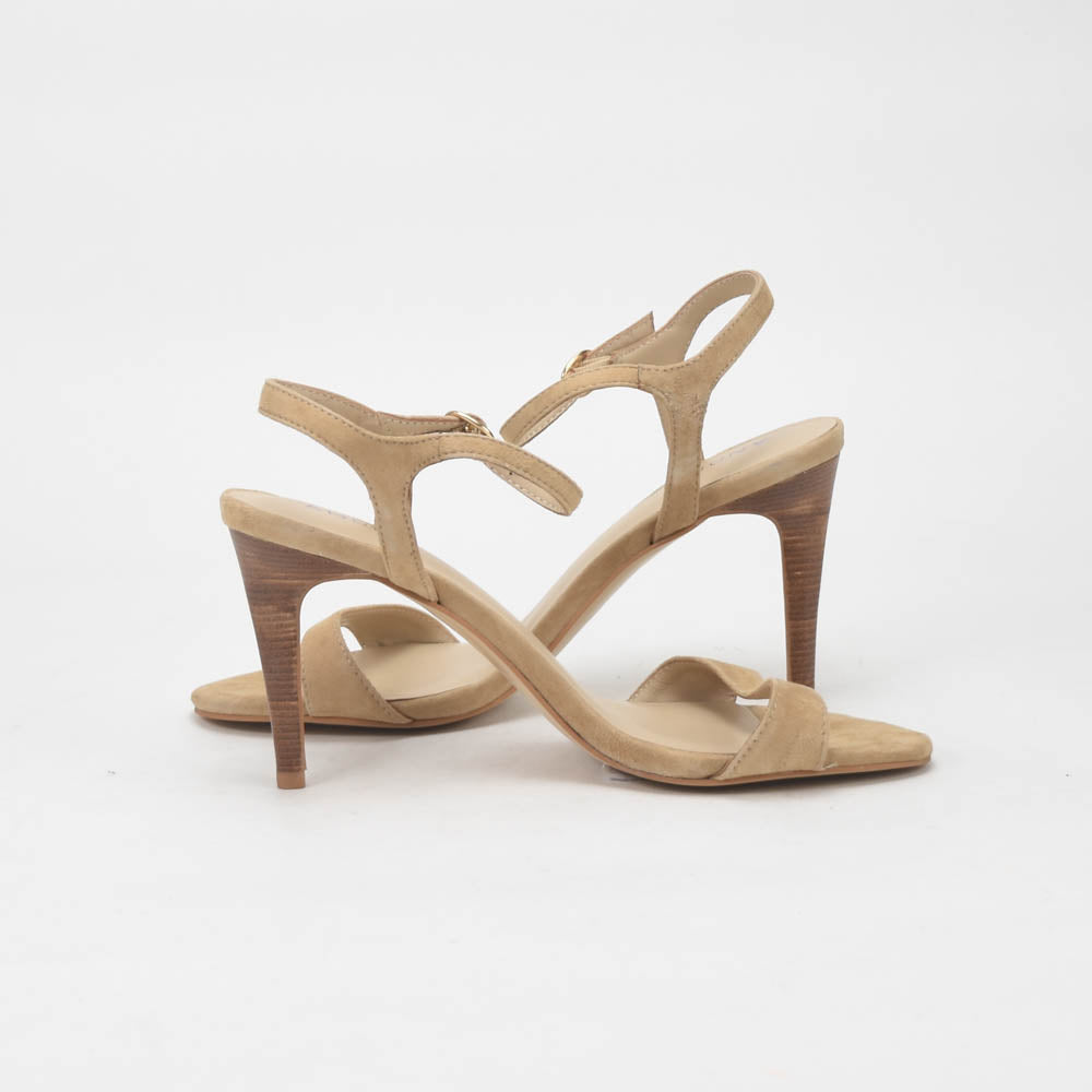 ANDRÉ ESCARPINS FEMME SAXO DAIM BEIGE - 52314638418